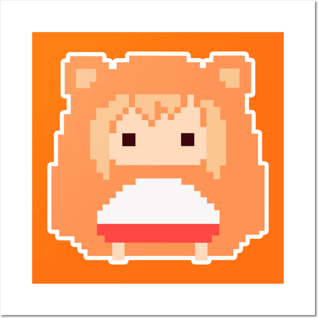 8bit Umaru Chan Wall Art by JamesCMarshall